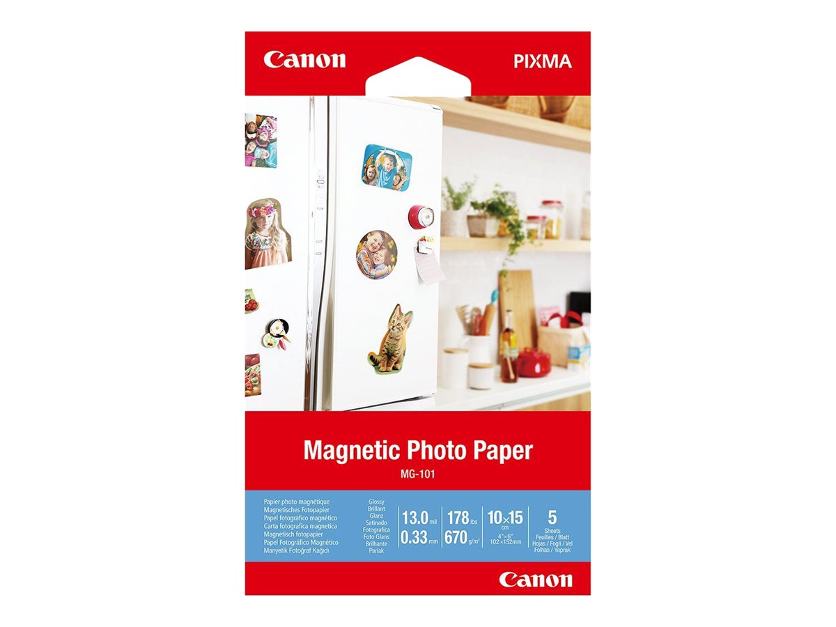 Canon Magnetic Photo Paper MG-101 - Glänzend