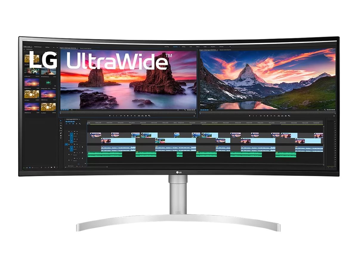 LG UltraWide 38WN95CP-W - LED-Monitor - gebogen - 95.29 cm (38")