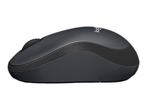 Logitech M220 Silent - Maus - optisch - 3 Tasten - kabellos - 2.4 GHz - kabelloser Empfänger (USB)