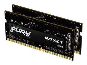 Kingston FURY Impact - DDR4 - Kit - 32 GB: 2 x 16 GB