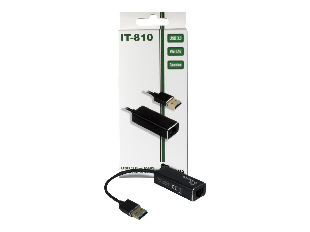 Inter-Tech Argus IT-810 - Netzwerkadapter - USB 3.0 - Gigabit Ethernet