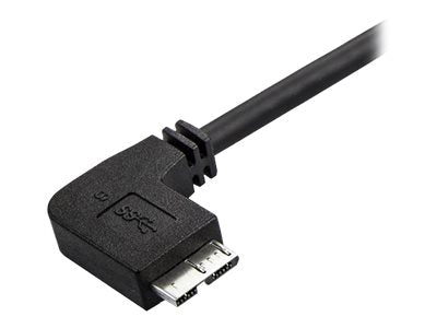 StarTech.com 1m Slim Micro USB 3.0 Kabel linksgewinkelt - USB 3.1 Gen 1 (5 Gbit/s)