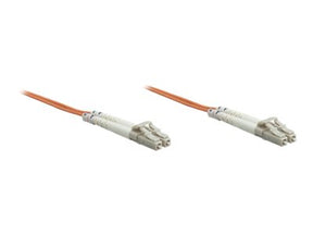 Intellinet Fiber Optic Patch Cable, OM1, LC/LC, 3m, Orange, Duplex, Multimode, 62.5/125 µm, LSZH, Fibre, Lifetime Warranty, Polybag - Patch-Kabel - LC Multi-Mode (M)