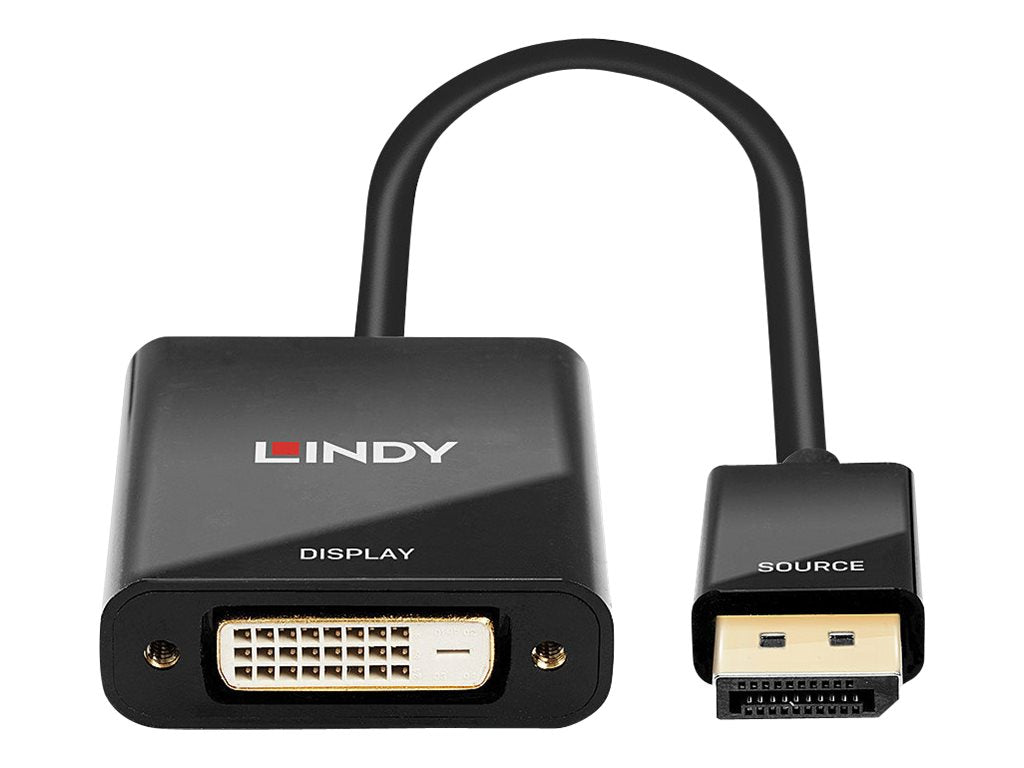 Lindy DisplayPort an DVI-D Adapter (aktiv, Eyefinity, Surround, Collage kompatibel)