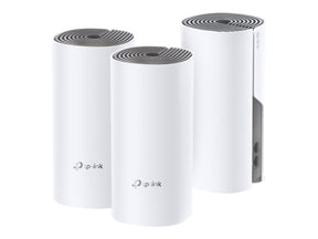 TP-LINK Deco E4 - WLAN-System (3 Router) - Netz - Wi-Fi 5 - Dual-Band (Packung mit 3)