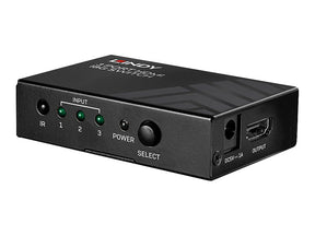 Lindy 3 Port HDMI 18G Switch - Video/Audio-Schalter