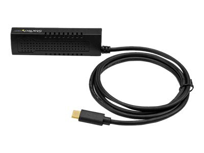 StarTech.com USB-C auf SATA Adapter Kabel - für 2,5 / 3,5" SATA SSD / HDD Laufwerke - 10 Gbit/s - USB 3.1 - SATA zu USB Adapter - Speicher-Controller - 2.5", 3.5" (6.4 cm, 8.9 cm)