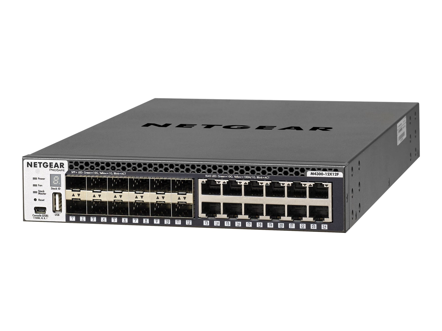 Netgear M4300-12X12F - Switch - L3 - managed