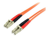 StarTech.com 5m Fiber Optic Cable - Multimode Duplex 62.5/125 - LSZH - LC/LC - OM1 - LC to LC Fiber Patch Cable (FIBLCLC5)