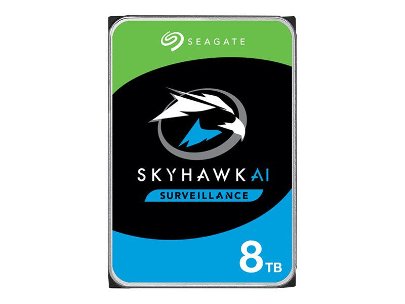 Seagate SkyHawk AI ST8000VE001 - Festplatte - 8 TB - intern - 3.5" (8.9 cm)