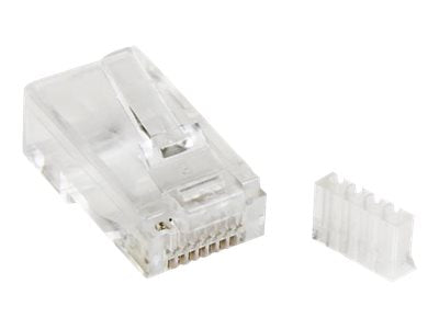 StarTech.com Cat 6 RJ45 Modular Plug for Solid Wire - 50 Pack (CRJ45C6SOL50)