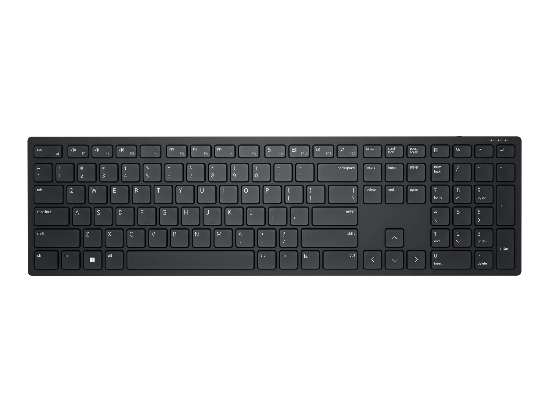 Dell KB500 - Tastatur - kabellos - 2.4 GHz - QWERTY