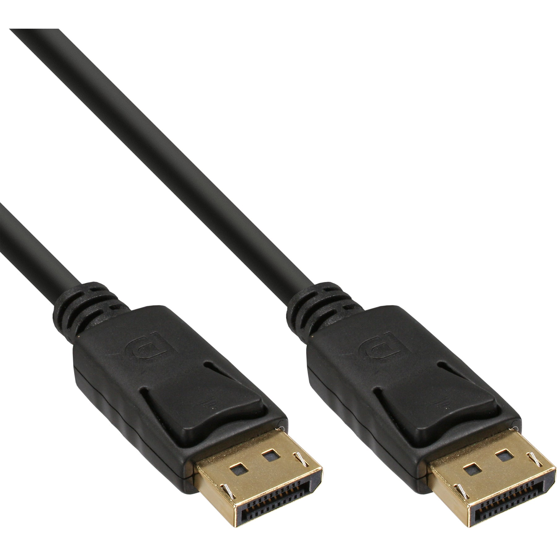 InLine DisplayPort Kabel - schwarz - vergoldete Kontakte - 0,3m