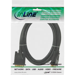 InLine DVI-D Anschlusskabel Premium - digital 24+1 ST / ST - Dual Link - 5m