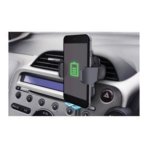 InLine KFZ Smartphone Halterung ONE TOUCH QI - universal - Wireless Charger