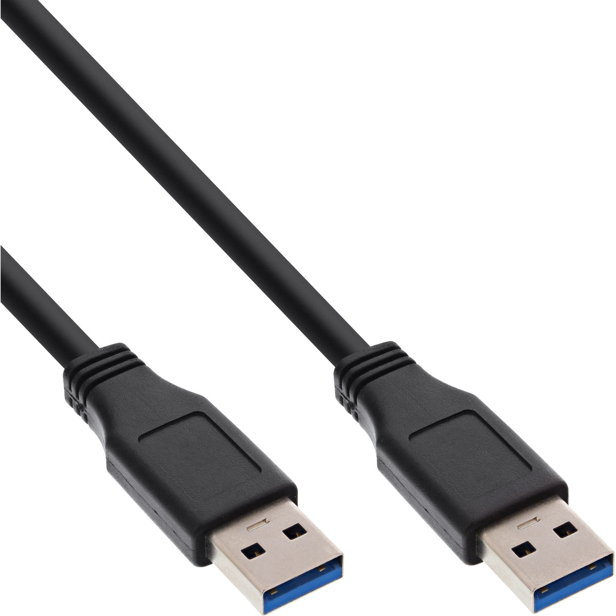 InLine USB 3.2 Gen.1 Kabel - A an A - schwarz - 1m