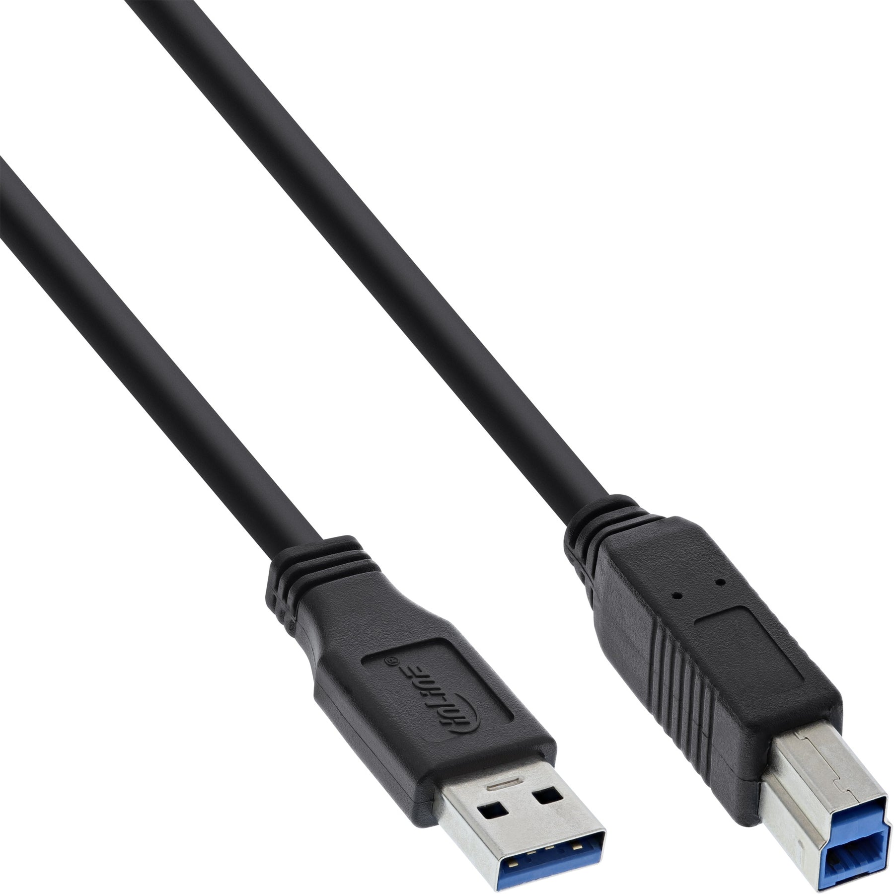 InLine USB 3.2 Gen.1 Kabel - A an B - schwarz - 5m