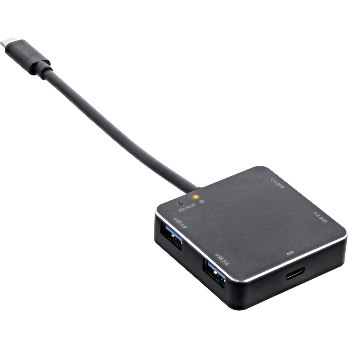 InLine USB 3.1 Hub - USB-C zu 4 Port USB-A mit PD bis 60W