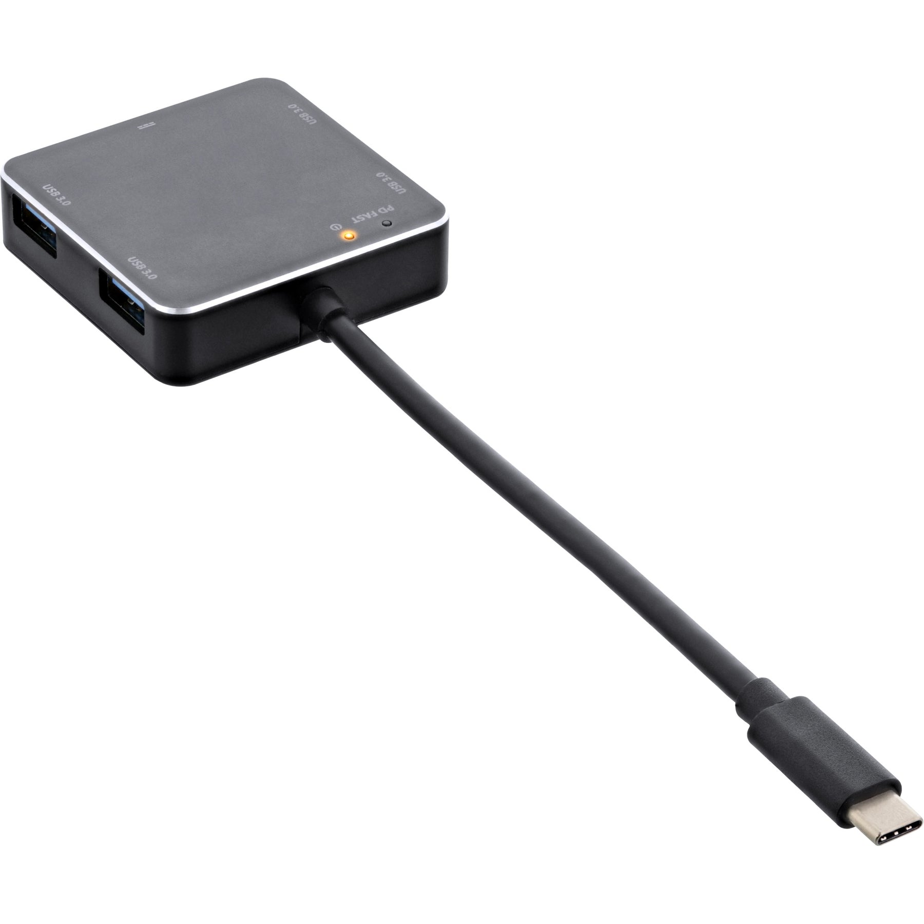 InLine USB 3.1 Hub - USB-C zu 4 Port USB-A mit PD bis 60W