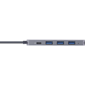 InLine USB 3.2 USB-C Multi Hub (4x USB-A 5Gb/s + USB-C (Data/PD 87W)