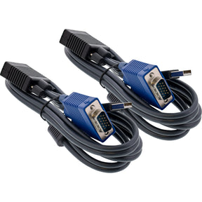 InLine KVM Switch - 4-fach - USB