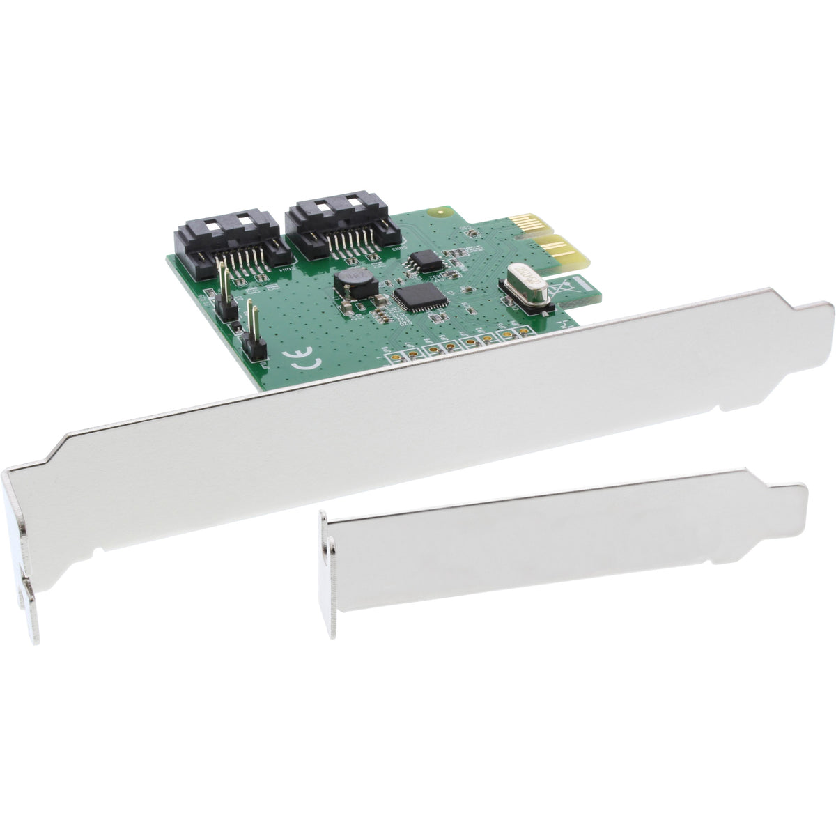 InLine Schnittstellenkarte - 2-fach SATA 6Gb/s - x1 PCIe 2.0 - RAID 0/1/SPAN