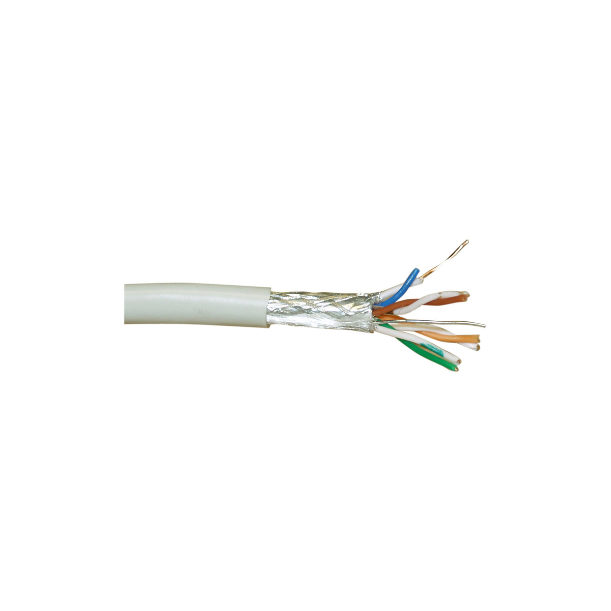 InLine Verlegekabel - SF/UTP - Cat.5e - AWG24 CU - PVC - 100m