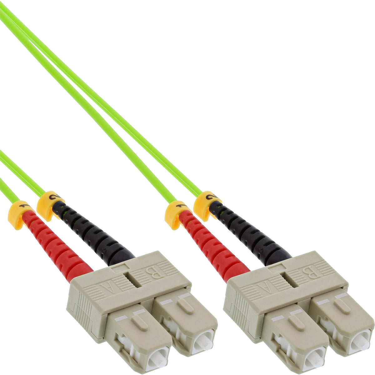 InLine Patch-Kabel - SC multi-mode (M) zu SC multi-mode (M)