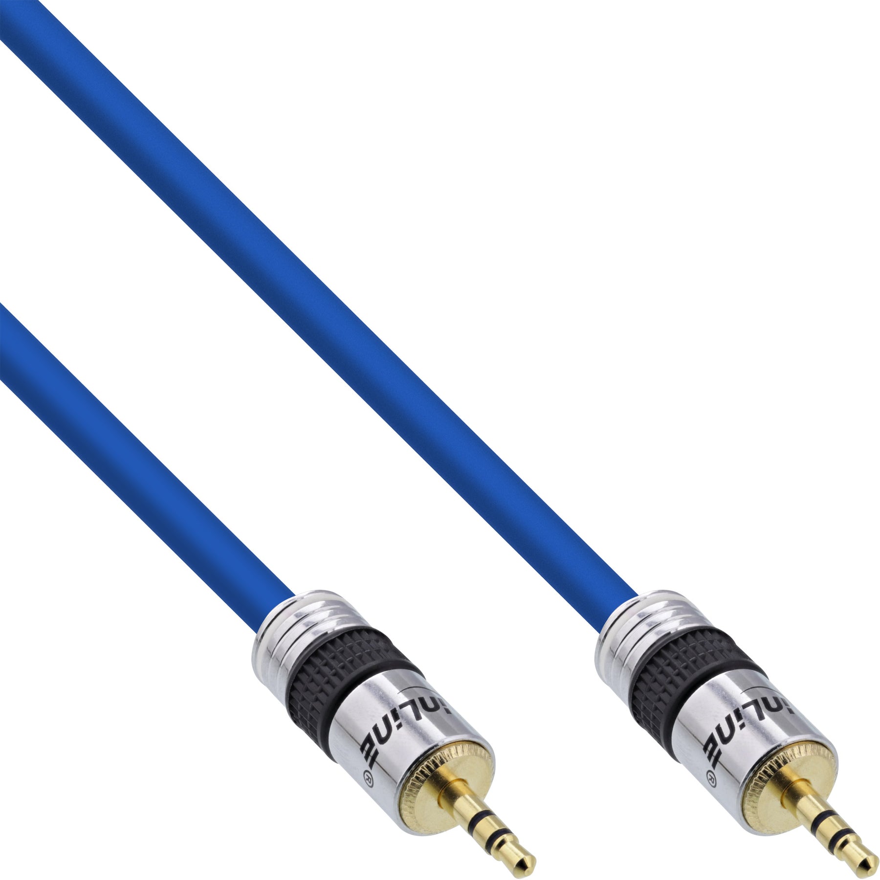 InLine Klinken-Kabel PREMIUM - 3,5mm Stecker / Stecker - 2m