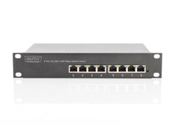 DIGITUS 8-Port Gigabit  Switch, 10 Zoll, Unmanaged