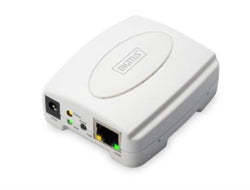 DIGITUS Fast Ethernet Print Server, USB 2.0