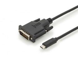 DIGITUS USB Type-C Adapter- / Konverterkabel, Type-C auf DVI