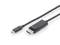 DIGITUS USB Type-C Gen 2 Adapter- / Konverterkabel, Type-C auf DP