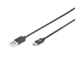 DIGITUS USB Type-C Verbindungskabel, Typ A auf C