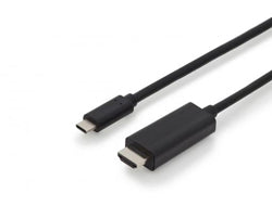 DIGITUS USB Type-C Gen2 Adapter- / Konverterkabel, Type-C auf HDMI A