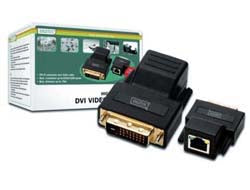 DIGITUS DVI Extender über Cat.5 / Cat.6