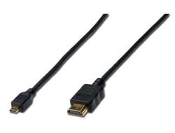 DIGITUS HDMI High Speed mit Ethernet Anschlusskabel