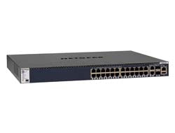 Netgear M4300-28G - Switch - L3 - managed - 2 x 10/100/1000/10000 + 2 x 10 Gigabit SFP+ + 24 x 10/100/1000