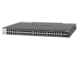 Netgear M4300-48X - Switch - L3 - managed - 48 x 10 Gigabit Ethernet + 4 x 10 Gigabit SFP+, gemeinsam genutzt