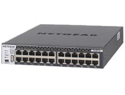 Netgear M4300-24X - Switch - L3 - managed - 24 x 10 Gigabit Ethernet + 4 x 10 Gigabit SFP+, gemeinsam genutzt