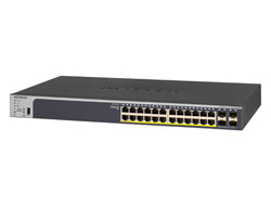 Netgear Pro GS728TPPv2 - V2 - Switch - L3 - Smart - 24 x 10/100/1000 (PoE+)