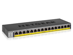 Netgear GS116LP - Switch - 16 x 10/100/1000 (PoE+)