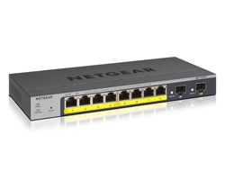 Netgear Smart GS110TPv3 - Switch - Smart - 8 x 10/100/1000 (PoE)