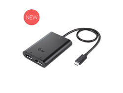 i-tec Externer Videoadapter - USB-C 3.1 - 2 x DisplayPort