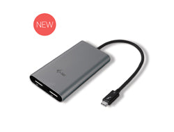 i-tec Dual Display Port Video Adapter - Externer Videoadapter