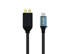 i-tec Video- / Audiokabel - 24 pin USB-C männlich zu HDMI männlich