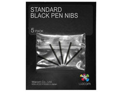 Wacom Standard Pen Nibs - Digitale Stiftspitze - Schwarz (Packung mit 5)