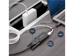 StarTech.com USB-C auf VGA Adapter mit USB Stromversorgung