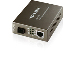 TP-LINK MC112CS - Medienkonverter - 100Mb LAN - 10Base-T, 100Base-FX, 100Base-TX - RJ-45 / SC Single-Modus - bis zu 20 km - 1310 (TX)