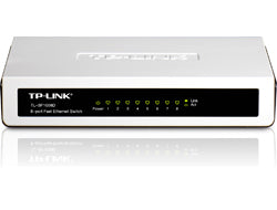 TP-LINK TL-SF1008D 8-Port 10/100Mbps Desktop Switch